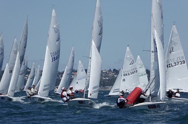 WD mark rounding - Day 4 - Flying Fifteen World Championship 2017 © Jonny Fullerton